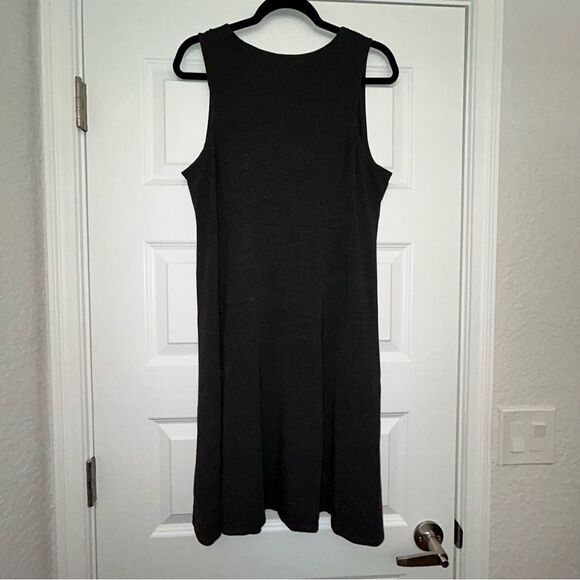 Eileen Fisher System Sleeveless Tank A-Line Dress - Picture 6 of 8